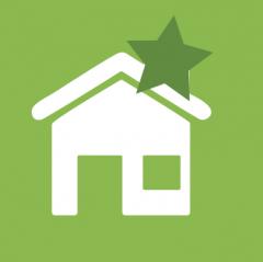 Ameren Illinois house and star logo.