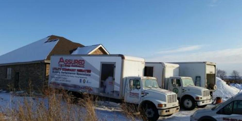 Trucks of Assured Insulation Solutions LLC in Frankfort, IL