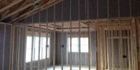 insulation shown in incomplete house remodel